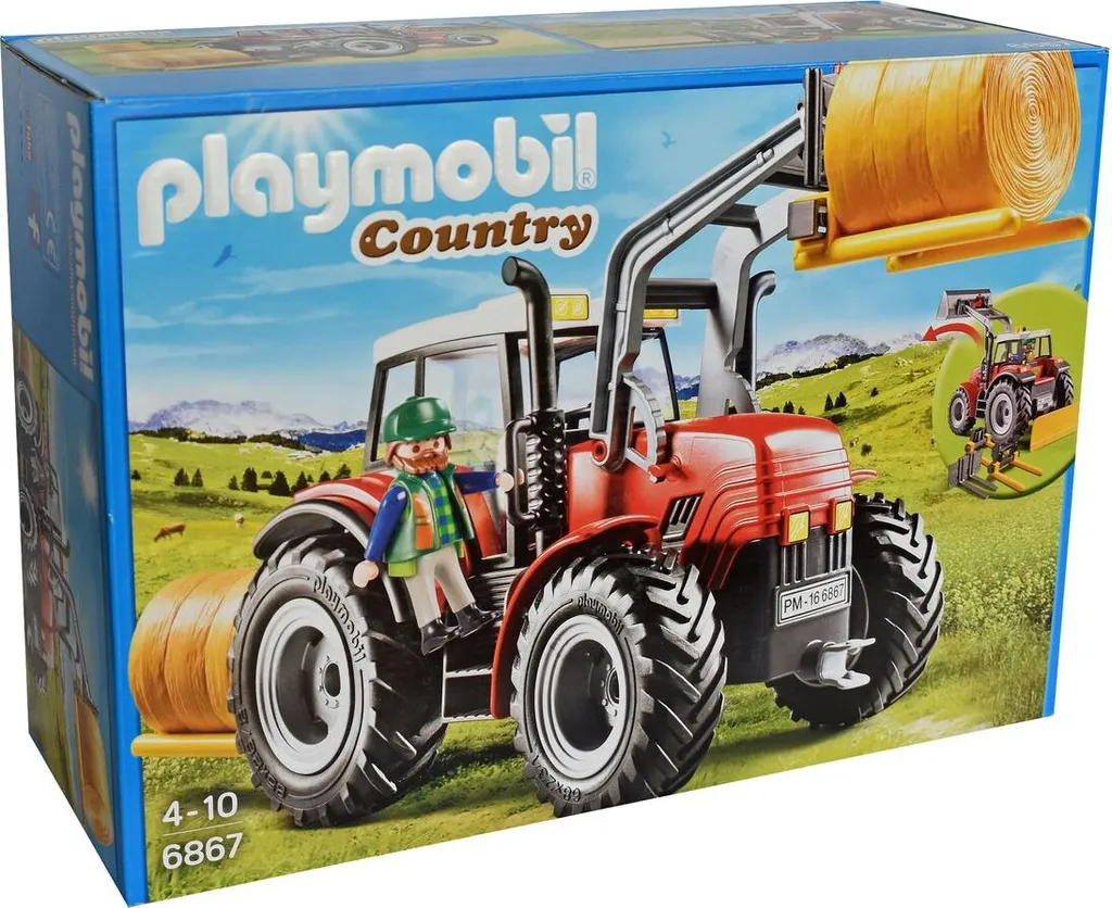 PLAYMOBIL 6867 - Riesentraktor Mit Spezialwerkzeugen 5 PLAYMOBIL 6867 - Riesentraktor Mit Spezialwerkzeugen – Bild 3
