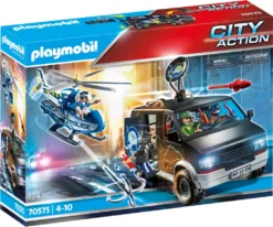 PLAYMOBIL City Action 70575 Polizei-Helikopter: Verfolgung Des Fluchtfahrzeugs