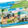 PLAYMOBIL® 70511 PKW Mit Ponyanhänger 1 PLAYMOBIL® 70511 PKW Mit Ponyanhänger -Playmobil Verkaufsgeschäft 17014579 01