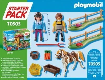 PLAYMOBIL® 70505 Starter Pack Reiterhof Ergänzungsset 5 PLAYMOBIL® 70505 Starter Pack Reiterhof Ergänzungsset – Bild 3