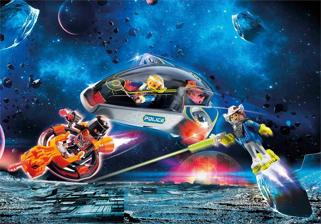 PLAYMOBIL® 70019 Galaxy Police-Glider 9 PLAYMOBIL® 70019 Galaxy Police-Glider – Bild 7