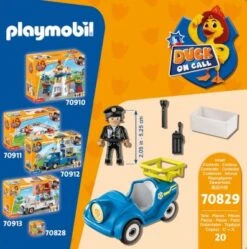 PLAYMOBIL® 70829 Duck On Call - Mini-Auto Polizei 9 PLAYMOBIL® 70829 Duck On Call - Mini-Auto Polizei -Playmobil Verkaufsgeschäft 22406421 04