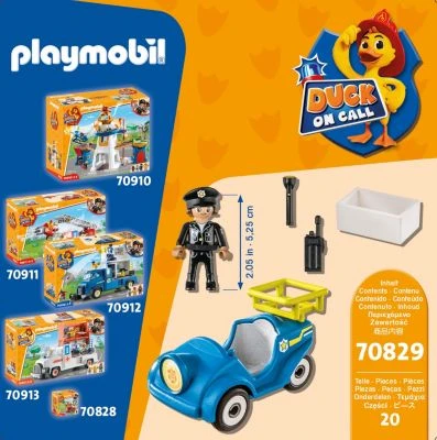 PLAYMOBIL® 70829 Duck On Call - Mini-Auto Polizei 6 PLAYMOBIL® 70829 Duck On Call - Mini-Auto Polizei – Bild 4