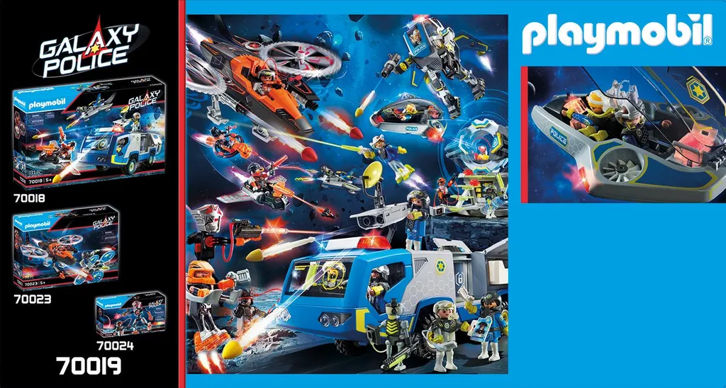 PLAYMOBIL® 70019 Galaxy Police-Glider 5 PLAYMOBIL® 70019 Galaxy Police-Glider – Bild 3
