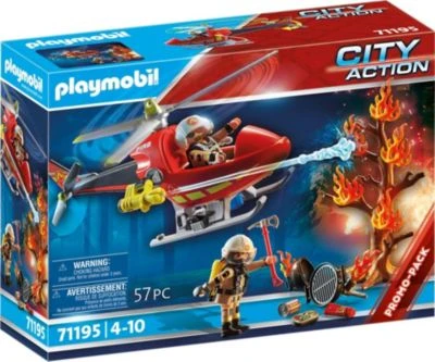 PLAYMOBIL® 71195 Feuerwehr-Hubschrauber 3 PLAYMOBIL® 71195 Feuerwehr-Hubschrauber