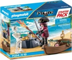 PLAYMOBIL® 71254 Starter Pack Pirat Mit Ruderboot