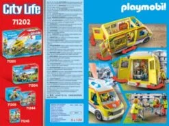 PLAYMOBIL® 71202 Rettungswagen Mit Licht Und Sound 10 PLAYMOBIL® 71202 Rettungswagen Mit Licht Und Sound -Playmobil Verkaufsgeschäft 27684600 03