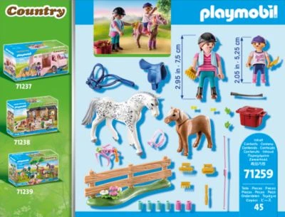 PLAYMOBIL® 71259 Starter Pack Pferdepflege 5 PLAYMOBIL® 71259 Starter Pack Pferdepflege – Bild 3
