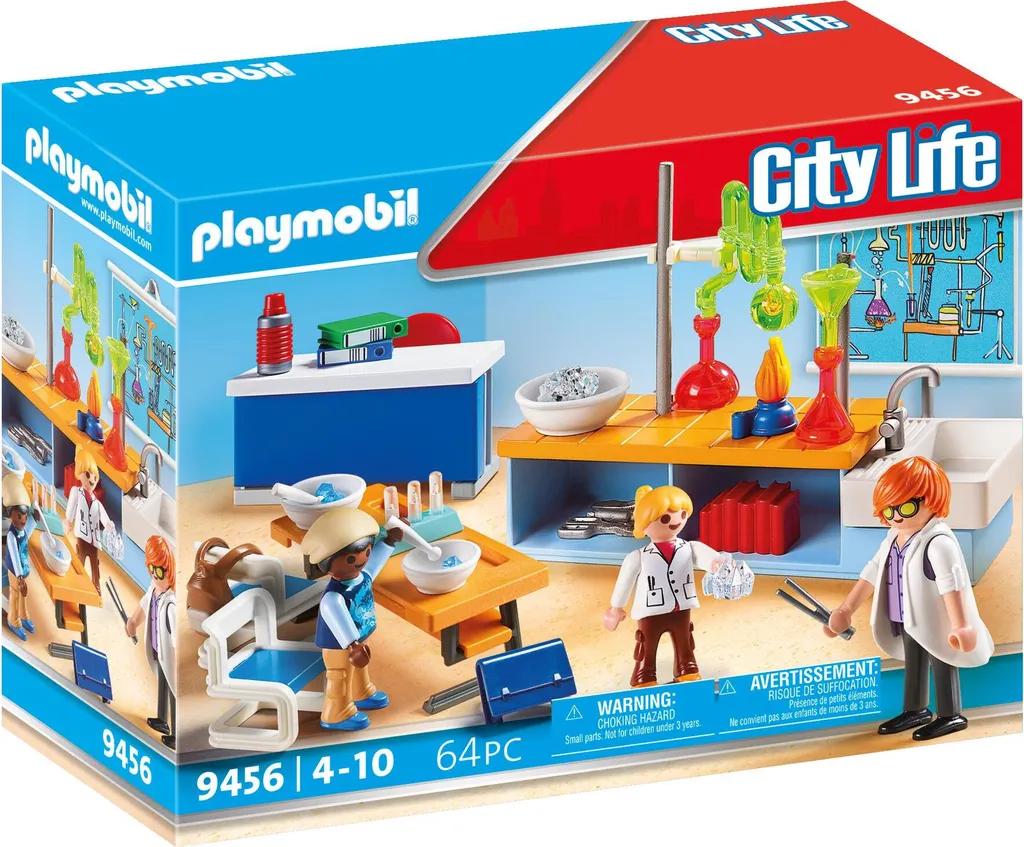 PLAYMOBIL City Life 9456 Chemieunterricht 3 PLAYMOBIL City Life 9456 Chemieunterricht