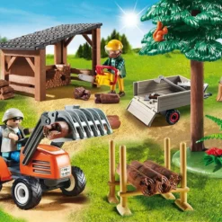 PLAYMOBIL 6814 Holzfäller Mit Traktor 15 PLAYMOBIL 6814 Holzfäller Mit Traktor -Playmobil Verkaufsgeschäft 3a3ecf54f5a0cc48199ec211e0a13858