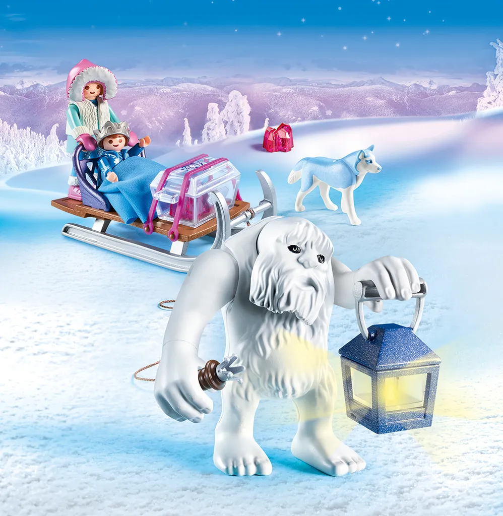 PLAYMOBIL 9473 Schneetroll Mit Schlitten 5 PLAYMOBIL 9473 Schneetroll Mit Schlitten – Bild 3