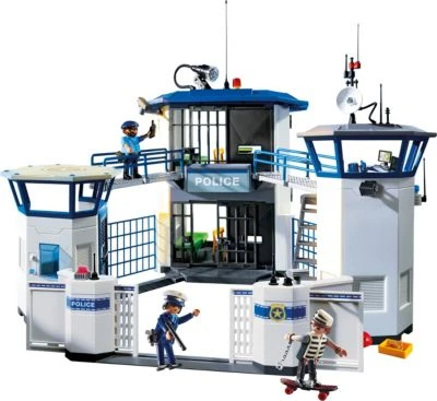 PLAYMOBIL® 6872 Polizei-Kommandozentrale Mit Gefängnis 4 PLAYMOBIL® 6872 Polizei-Kommandozentrale Mit Gefängnis – Bild 2