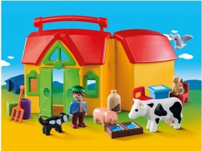 PLAYMOBIL® 6962 Mein Mitnehm-Bauernhof 3 PLAYMOBIL® 6962 Mein Mitnehm-Bauernhof – Bild 2