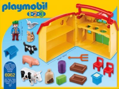 PLAYMOBIL® 6962 Mein Mitnehm-Bauernhof 4 PLAYMOBIL® 6962 Mein Mitnehm-Bauernhof – Bild 3