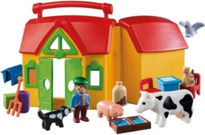 PLAYMOBIL® 6962 Mein Mitnehm-Bauernhof 5 PLAYMOBIL® 6962 Mein Mitnehm-Bauernhof – Bild 4