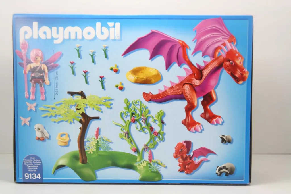 PLAYMOBIL 9134 Drachenmama Mit Baby 7 PLAYMOBIL 9134 Drachenmama Mit Baby – Bild 5