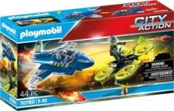PLAYMOBIL® City Action - Polizei-Jet: Drohnen-Verfolgung