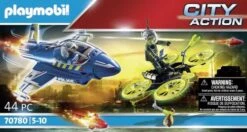 PLAYMOBIL® City Action - Polizei-Jet: Drohnen-Verfolgung -Playmobil Verkaufsgeschäft 43274244 3 2 4008789707802 1280x1280