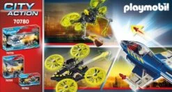 PLAYMOBIL® City Action - Polizei-Jet: Drohnen-Verfolgung -Playmobil Verkaufsgeschäft 43274244 8 2 4008789707802 1280x1280