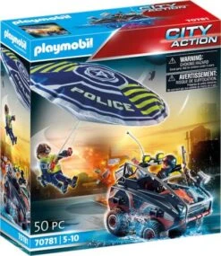 PLAYMOBIL® City Action - Polizei-Fallschirm: Verfolgung Des Amphibien-Fahrzeugs -Playmobil Verkaufsgeschäft 43274252 2 2 4008789707819 H 1280x1280