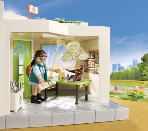PLAYMOBIL® Family Fun - Tierarztpraxis Im Zoo 9 PLAYMOBIL® Family Fun - Tierarztpraxis Im Zoo – Bild 7