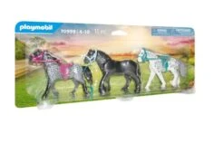 PLAYMOBIL® Country - 3 Pferde: Friese, Knabstrupper & Andalusier