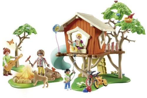PLAYMOBIL® Family Fun - Abenteuer-Baumhaus Mit Rutsche 4 PLAYMOBIL® Family Fun - Abenteuer-Baumhaus Mit Rutsche – Bild 2