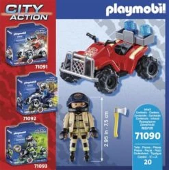 PLAYMOBIL® City Action - Feuerwehr-Speed Quad -Playmobil Verkaufsgeschäft 43275780 8 2 4008789710901 1280x1280