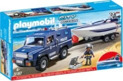 PLAYMOBIL® City Action - Polizei-Truck Mit Speedboot
