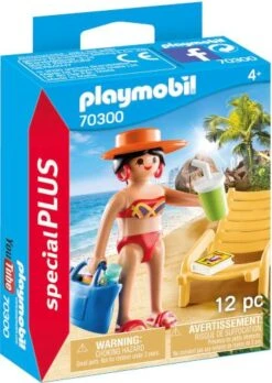 PLAYMOBIL® Special Plus - Urlauberin Mit Liegestuhl