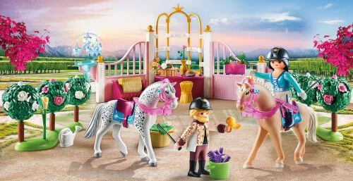 PLAYMOBIL® Princess - Reitunterricht Im Pferdestall 4 PLAYMOBIL® Princess - Reitunterricht Im Pferdestall – Bild 2