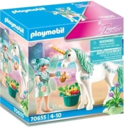 PLAYMOBIL® Fairies - Einhorn Mit Fütter-Fee