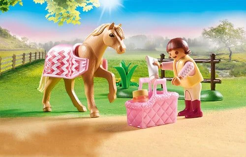 PLAYMOBIL® Country - Sammelpony ''Deutsches Reitpony'' 6 PLAYMOBIL® Country - Sammelpony ''Deutsches Reitpony'' – Bild 4