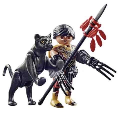 PLAYMOBIL® Special Plus - Krieger Mit Panther 4 PLAYMOBIL® Special Plus - Krieger Mit Panther – Bild 2