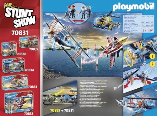 PLAYMOBIL® Stunt Show - Air Stuntshow Doppeldecker ''Phönix'' 4 PLAYMOBIL® Stunt Show - Air Stuntshow Doppeldecker ''Phönix'' – Bild 2