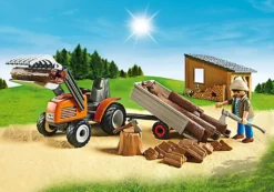 PLAYMOBIL 6814 Holzfäller Mit Traktor 17 PLAYMOBIL 6814 Holzfäller Mit Traktor -Playmobil Verkaufsgeschäft 48a581d50f95ae083863112d64f9dc31