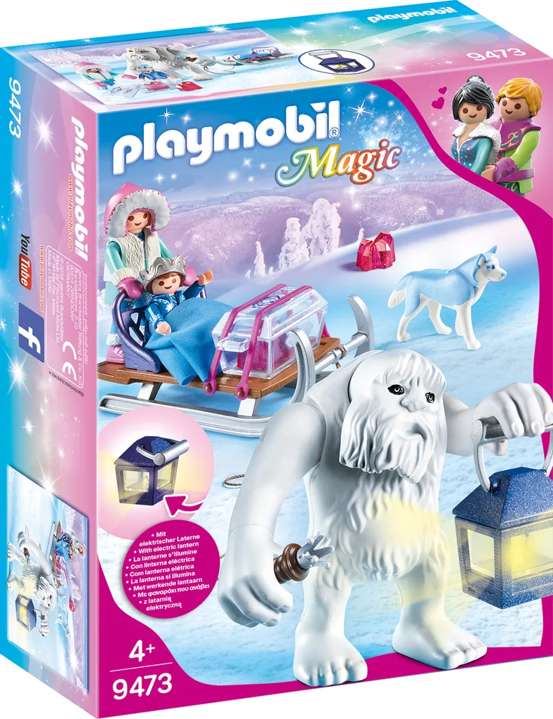 PLAYMOBIL 9473 Schneetroll Mit Schlitten 3 PLAYMOBIL 9473 Schneetroll Mit Schlitten