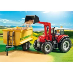 PLAYMOBIL 70131 Riesentraktor Mit Anhänger -Playmobil Verkaufsgeschäft 5d01acf878ab335df50b566c692b28c8
