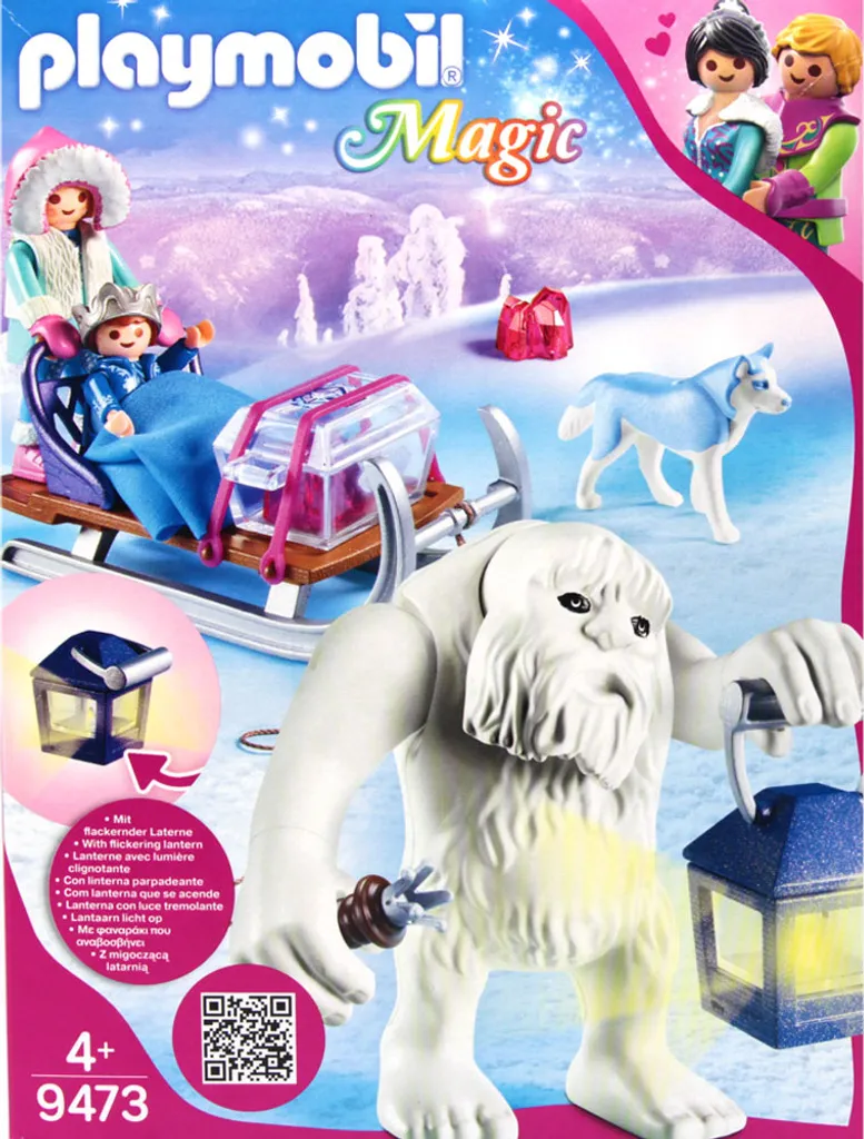 PLAYMOBIL 9473 Schneetroll Mit Schlitten 9 PLAYMOBIL 9473 Schneetroll Mit Schlitten – Bild 7