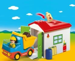 PLAYMOBIL® 1.2.3 - LKW Mit Sortiergarage -Playmobil Verkaufsgeschäft 70184 pt01 1280x1280