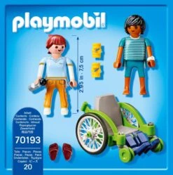 PLAYMOBIL® City Life - Patient Im Rollstuhl 7 PLAYMOBIL® City Life - Patient Im Rollstuhl -Playmobil Verkaufsgeschäft 70193 pt02 1280x1280