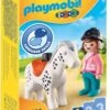 PLAYMOBIL® 1.2.3. - Reiterin Mit Pferd -Playmobil Verkaufsgeschäft 70404 1280x1280