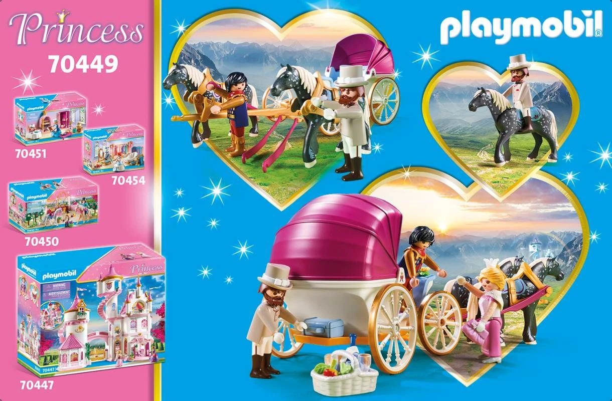 PLAYMOBIL® Princess - Romantische Pferdekutsche 4 PLAYMOBIL® Princess - Romantische Pferdekutsche – Bild 2