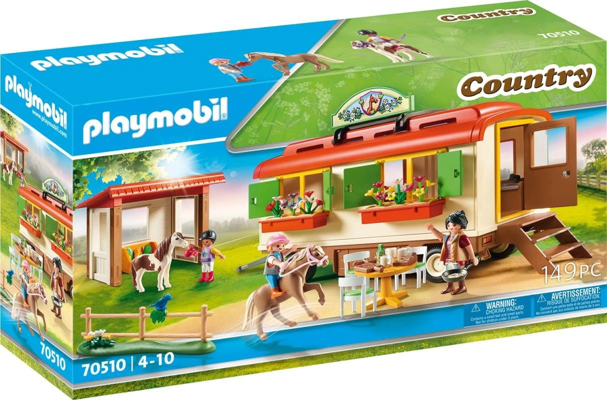 PLAYMOBIL® Country - Ponycamp-Übernachtungswagen 3 PLAYMOBIL® Country - Ponycamp-Übernachtungswagen