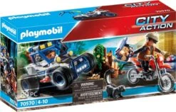 PLAYMOBIL® City Action - Polizei-Geländewagen: Verfolgung Des Schatzräubers