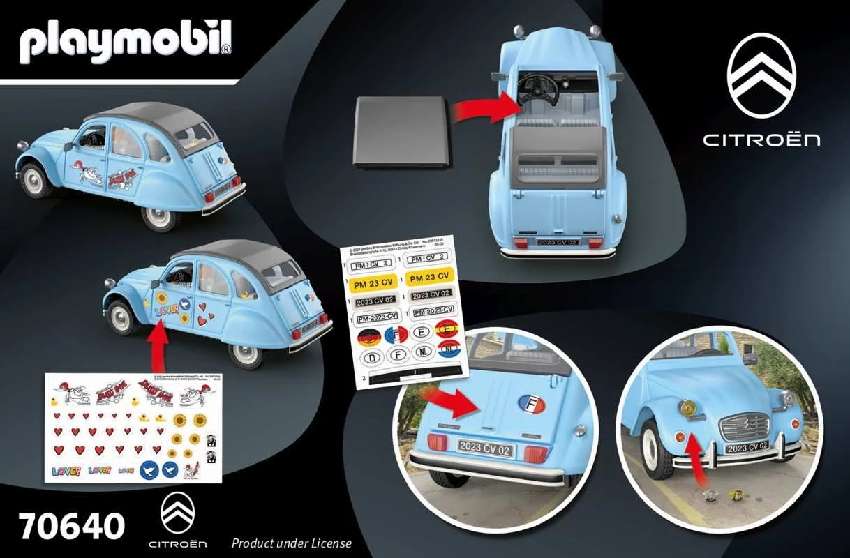 PLAYMOBIL® Classic Cars - Citroen 2CV 10 PLAYMOBIL® Classic Cars - Citroen 2CV – Bild 8
