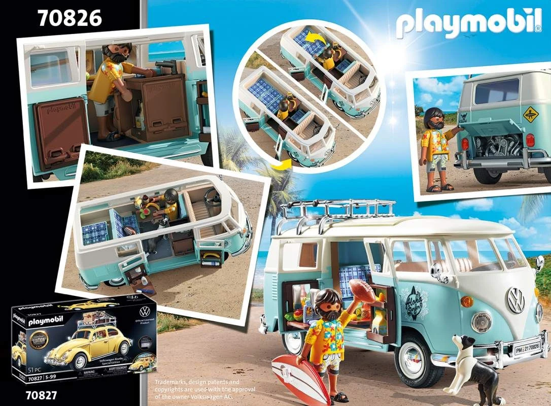 PLAYMOBIL® - Volkswagen T1 Camping Bus, Special Edition 4 PLAYMOBIL® - Volkswagen T1 Camping Bus, Special Edition – Bild 2