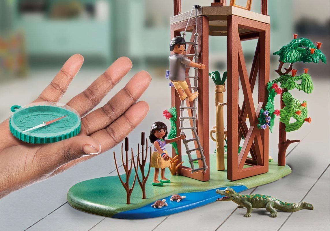 PLAYMOBIL® Wiltopia - Forschungsturm Mit Kompass 7 PLAYMOBIL® Wiltopia - Forschungsturm Mit Kompass – Bild 5