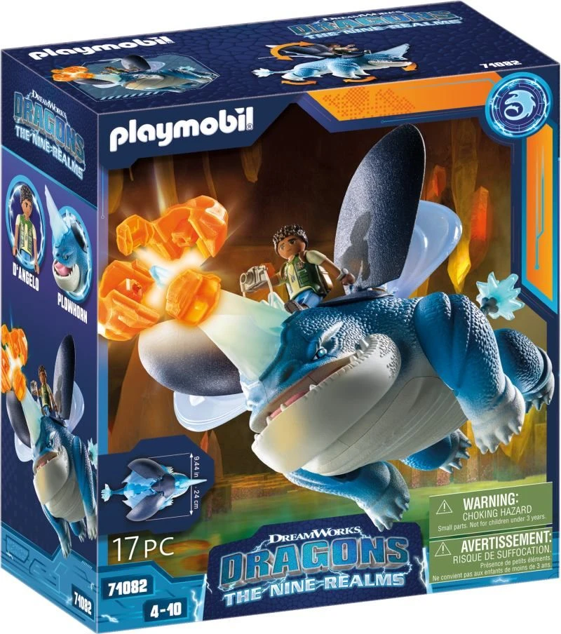 PLAYMOBIL® Dragons - The Nine Realms Plowhorn & D'Angelo 3 PLAYMOBIL® Dragons - The Nine Realms Plowhorn & D'Angelo