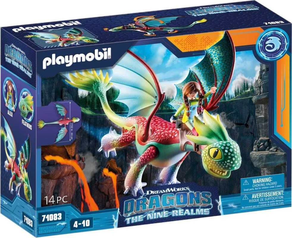 PLAYMOBIL® Dragons - The Nine Realms Feathers & Alex 3 PLAYMOBIL® Dragons - The Nine Realms Feathers & Alex